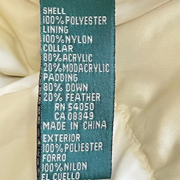 ‼️LAST CHANCE‼️Ralph Lauren Down Faux Fur Hooded Coat - Picture 6 of 12